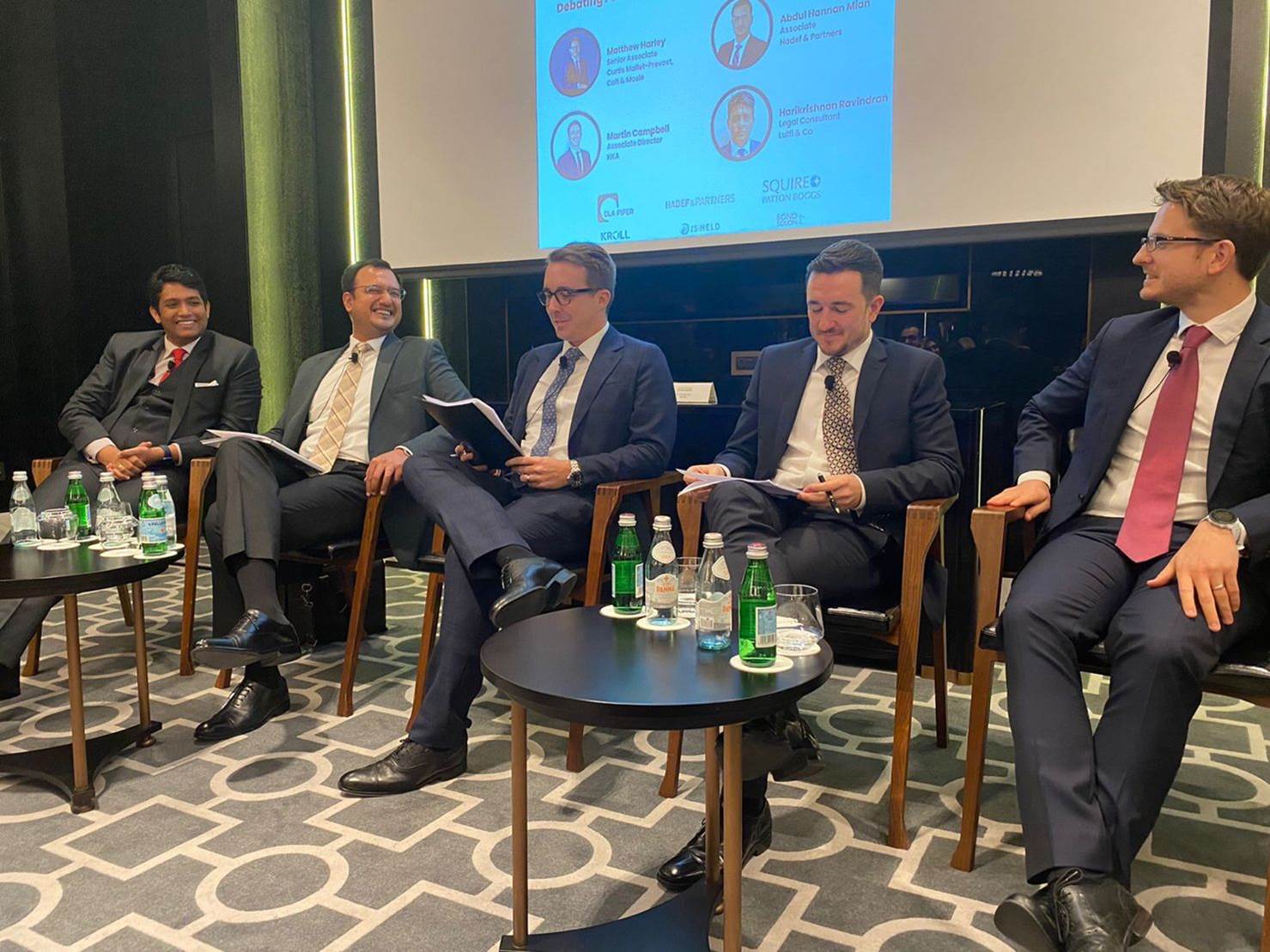 Panel Members at the UAE YMG Debates 2022