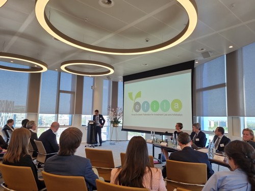 Attendees at the EFILA conference in Amsterdam